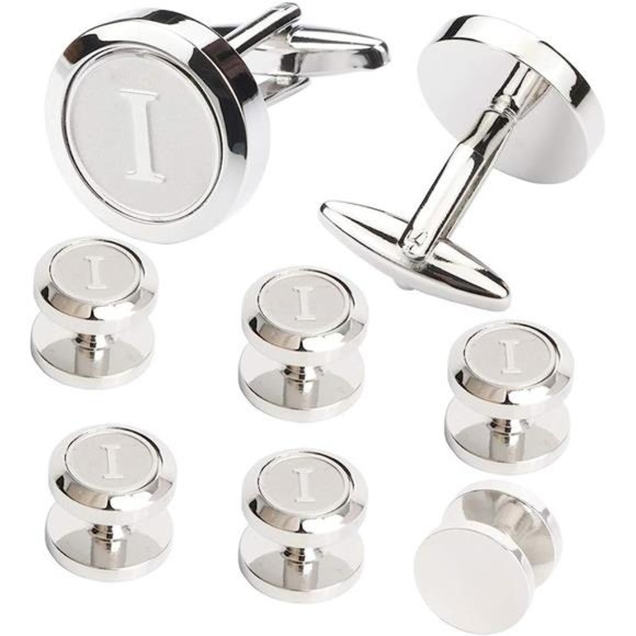 Mens Cufflinks and Studs Tuxedo Shirts I - Picture 2 of 7
